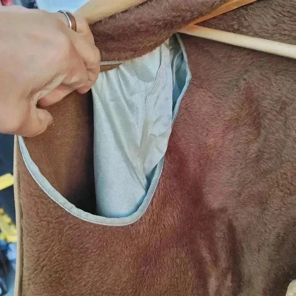 Robert Lewis Tan Suede Ranch Coat Jacket Chore Removable Liner Vest Men's 40 - Picture 10 of 13